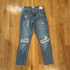 Free People Boyish Ripped Jeans